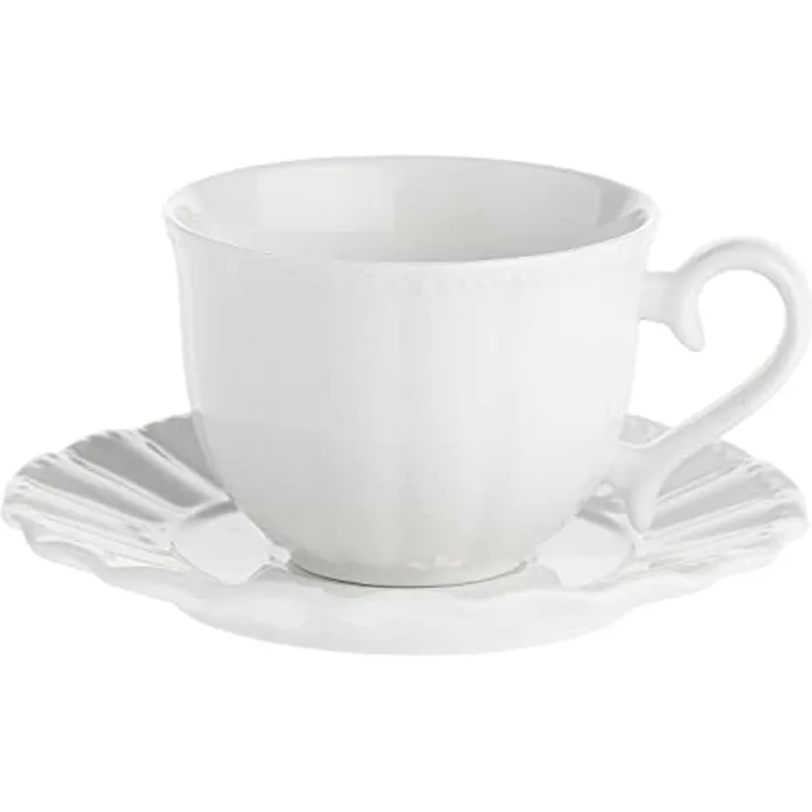 La Porcellana Bianca La Porcellana Bianca 6er Set Teetassen mit Untertasse 220 ml P003600016Z