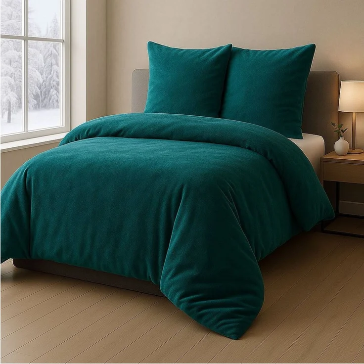 Malika Bettwäsche 200x200 + 2x 80x80 cm Cashmere Touch Bettwäsche, atmungsaktiv, Für Allergiker geeignet, pflegeleicht, angenehm weicher Stoff – Bild 1