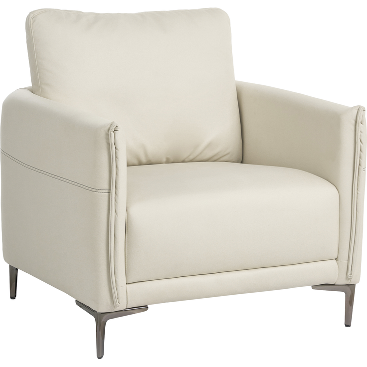 Sofa Set 6-Sitzer CILENS Stoff Hellbeige – Bild 4
