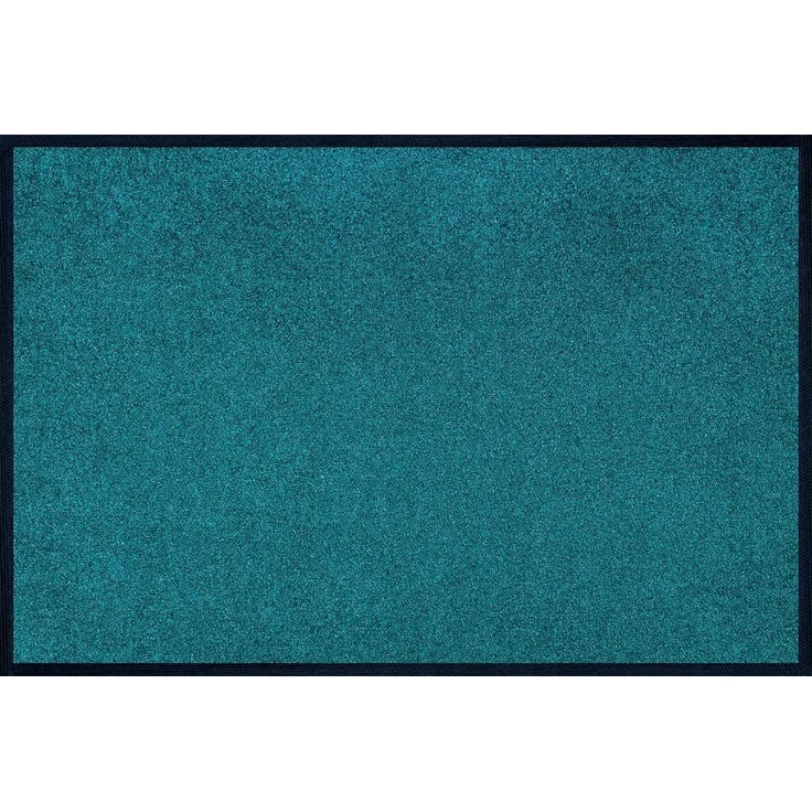 wash+dry by Kleen-Tex Fußmatte Trend Uni, Schmutzfangmatte, waschbar, rechteckig, Höhe: 9 mm, rutschhemmend, In- und Outdoor geeignet, auch als Läufer erhältlich – Bild 1
