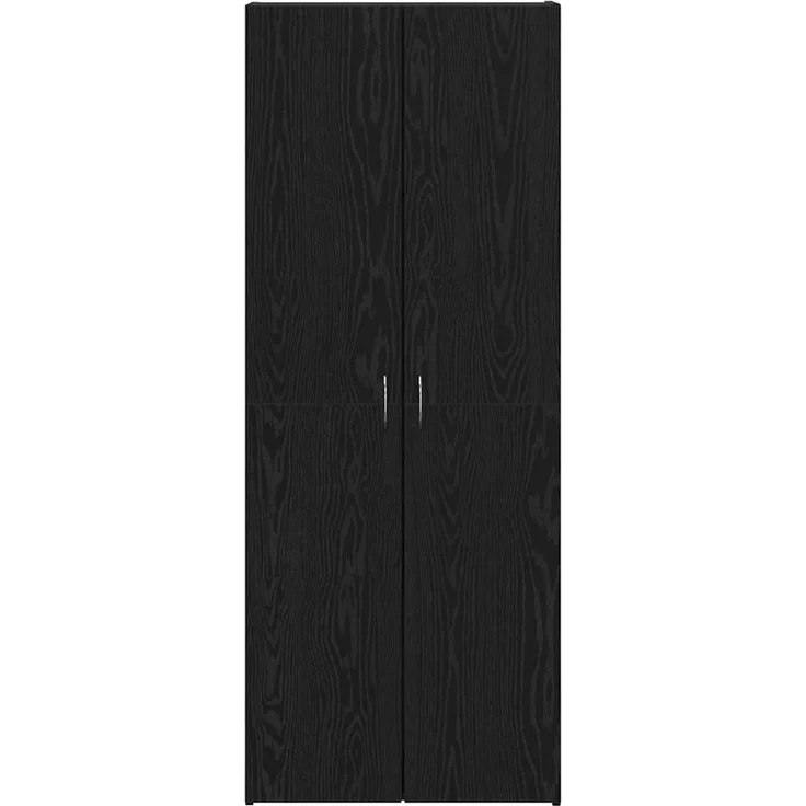 vidaXL Büroschrank Schwarz Eichen-Optik 60 x 32 x 152,5 cm 3365560 – Bild 6