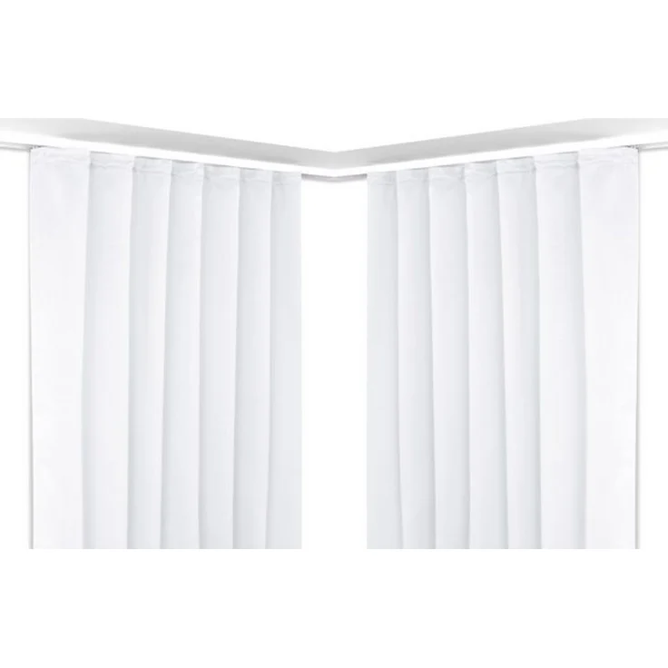 Beautex Verdunkelungsvorhang 2er Set Verdunkelungsgardine mit U-Band, Blackout Vorhang abdunkelnd (2 St), Kräuselband, verdunkelnd – Bild 4