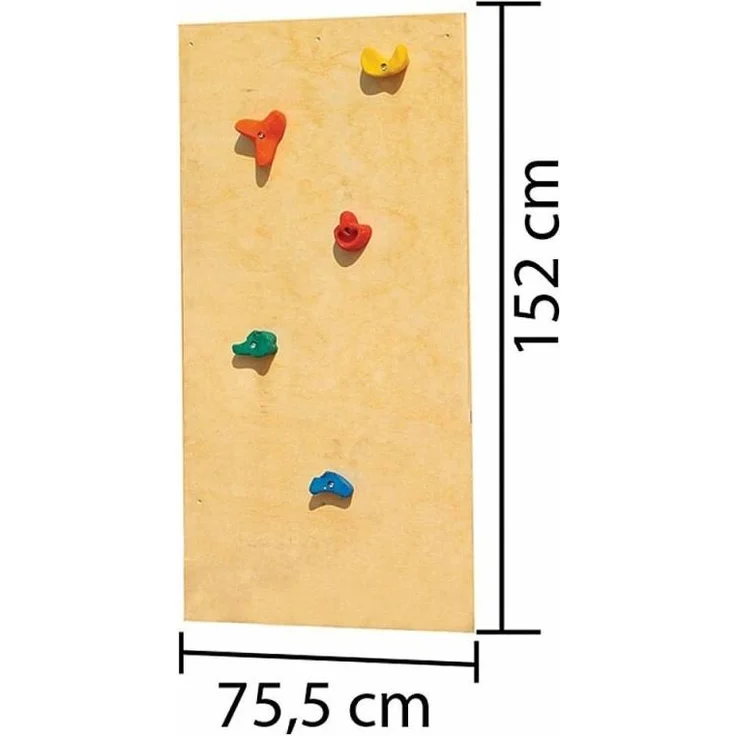 Karibu Kletterwand 2 naturbelassen – Bild 2