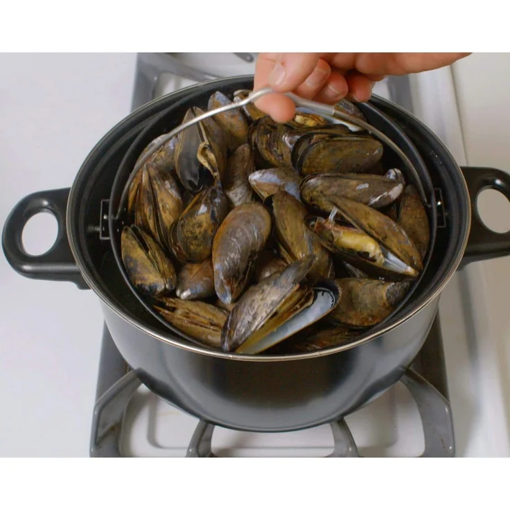 Genius World´s Greatest Pot 3-teilig Kochtopf-Set mit Siebeinsatz ø 25cm 24655 – Bild 6