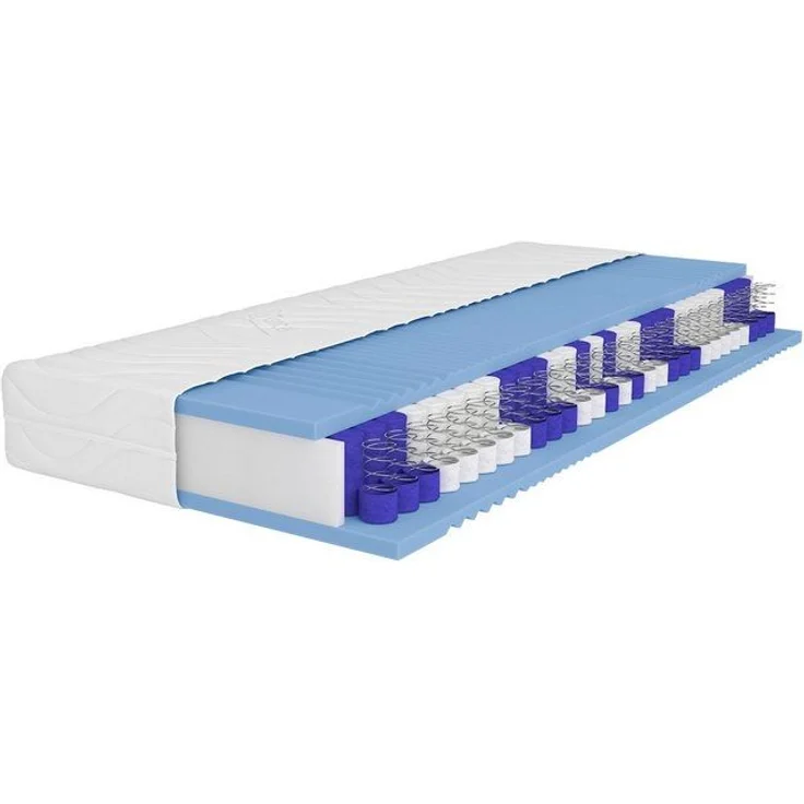 Taschenfederkernmatratze NEUHEIT: Lasse, 7 Zonen Matratze 90x200, 140x200 cm, langlebige Qual, Älgdröm, 22 cm hoch, Matratze H2, H3 & H4, atmungsaktiv, Hausstauballergiker geeignet – Bild 4