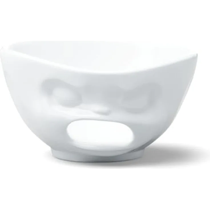 Schmunzel Schale kotzend in weiß 1000ml