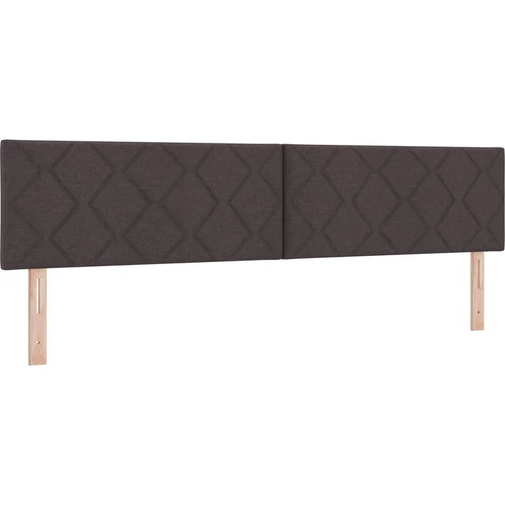 vidaXL Ottoman-Bett mit Matratze und LED Dunkelbraun 200 x 200 cm 3457019 – Bild 5