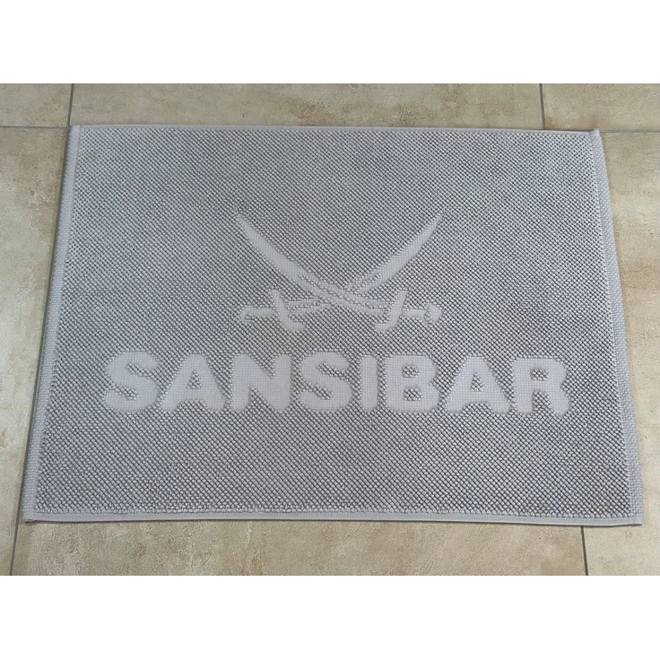 Sansibar Sylt Badematte Sansibar Badteppich "PEBBLE", 100% Baumwolle, edle Optik, Baumwolle, pflegeleicht, hochwertige Qualität, saugfähig – Bild 1