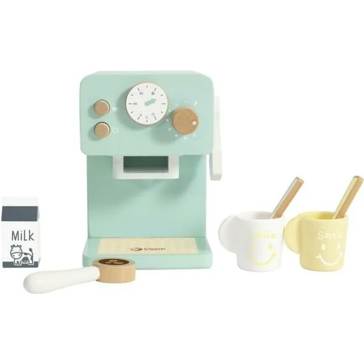 ToyToyToy, Kinder Kaffeemaschine aus Holz, 50560