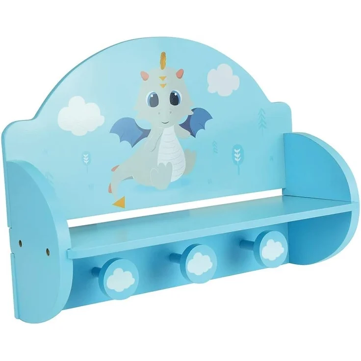 Fun House 713338 Leon Le Dragon Kleiderständer für Kinder, H 33 x B 45 x T 14 cm, PM – Bild 3