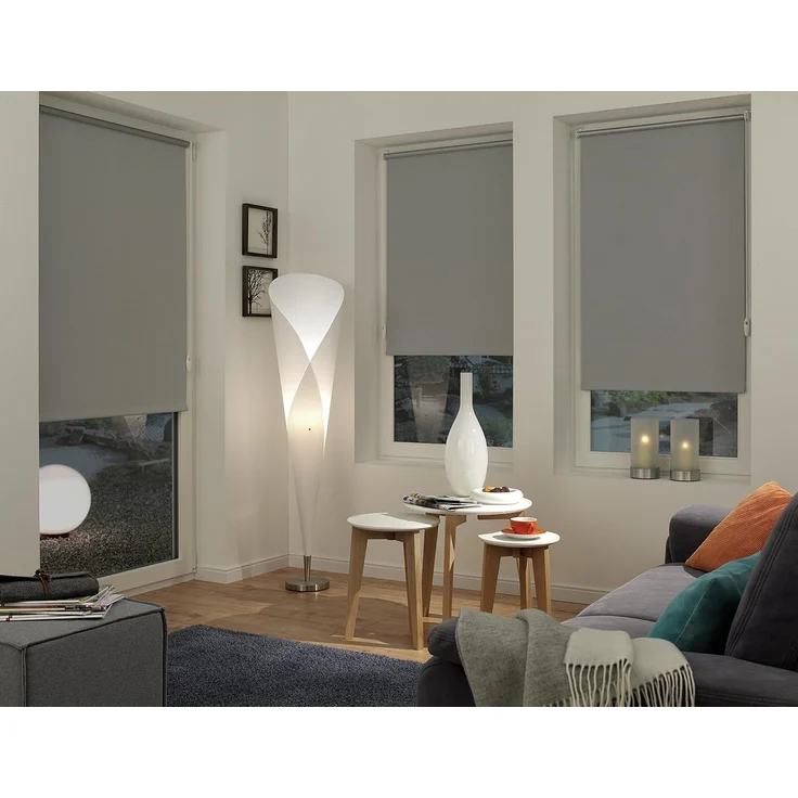 Seitenzugrollo EASYFIX Rollo Thermo ENERGIESPAREND, GARDINIA, verdunkelnd, mit Bohren/ohne Bohren, freihängend, abdunkelnd mit Thermobeschichtung – Bild 2