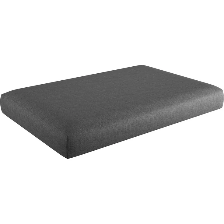 sunnypillow Sitzkissen Palettenkissen mit abnehmbarem Bezug Sitzkissen 120x60x15cm, Anthrazit – Bild 5