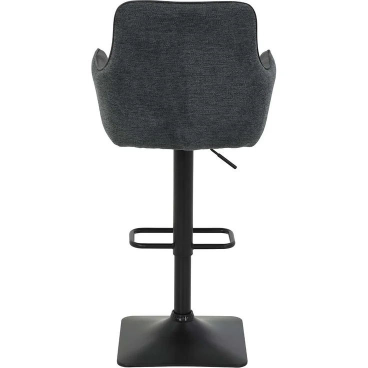 2er Set Barhocker Dora - Anthrazit – Bild 3