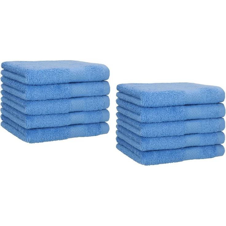 Betz Gästehandtücher 10 tlg. Gästehandtücher-Set PREMIUM 100 % Baumwolle 30x50cm, 100% Baumwolle (10-St)