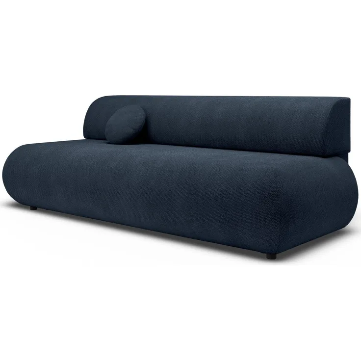 Selsey 'Armone' 3-Sitzer Sofa mit Schlaffunktion, Chenille, Dunkelblau