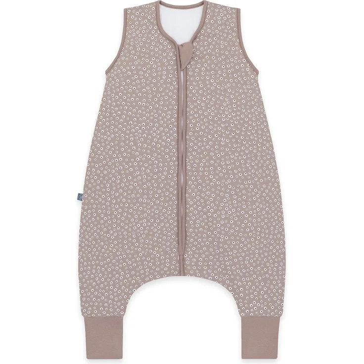 emma & noah Baby Schlafsack mit Füßen 2.5 TOG, Strampelsack für den Herbst und Winter, Bio-Baumwolle, OEKO-TEX Zertifiziert, Kuscheliger Schlafsack für Neugeborere (Blume Berry, 110 cm)