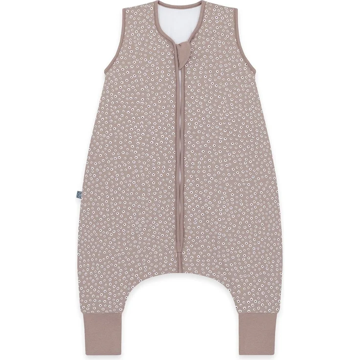 emma & noah Baby Schlafsack mit Füßen 2.5 TOG, Strampelsack für den Herbst und Winter, Bio-Baumwolle, OEKO-TEX Zertifiziert, Kuscheliger Schlafsack für Neugeborere (Blume Berry, 110 cm) – Bild 1