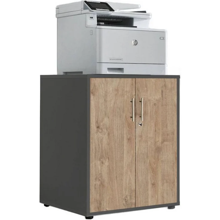 BMG Möbel Aktenschrank Druckerschrank Office Edition (geeignet für 3D Drucker und Office Drucker) Höhe 74 cm, optimale Ergänzung zu Schreibtischen – Bild 1