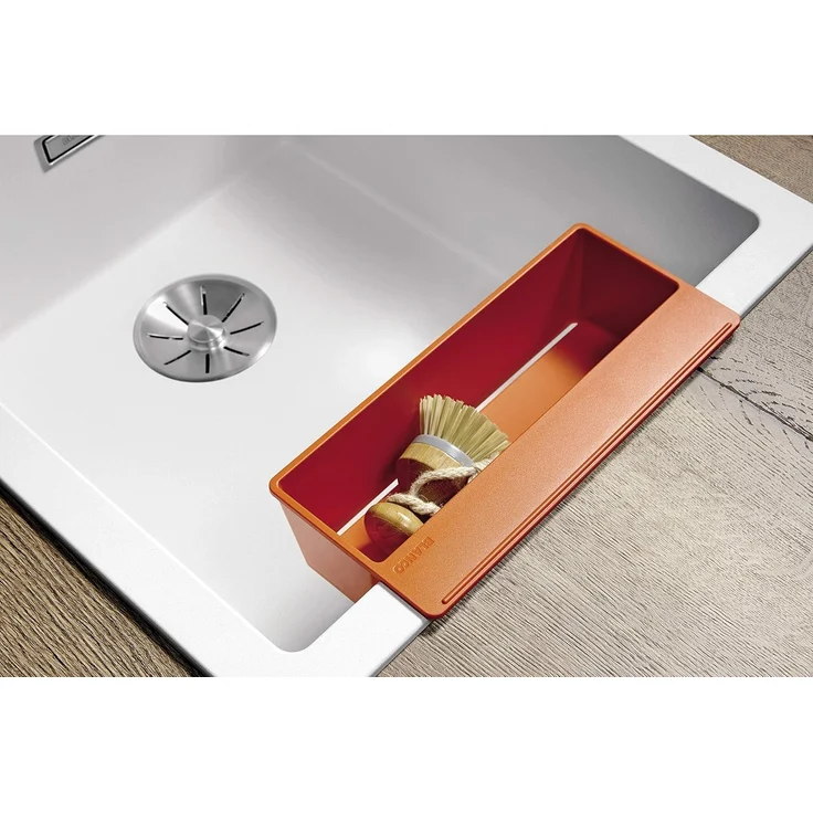 BLANCO SITYBox die praktische einhängbare Schale in Farbe ORANGE / Resteschale – Bild 3