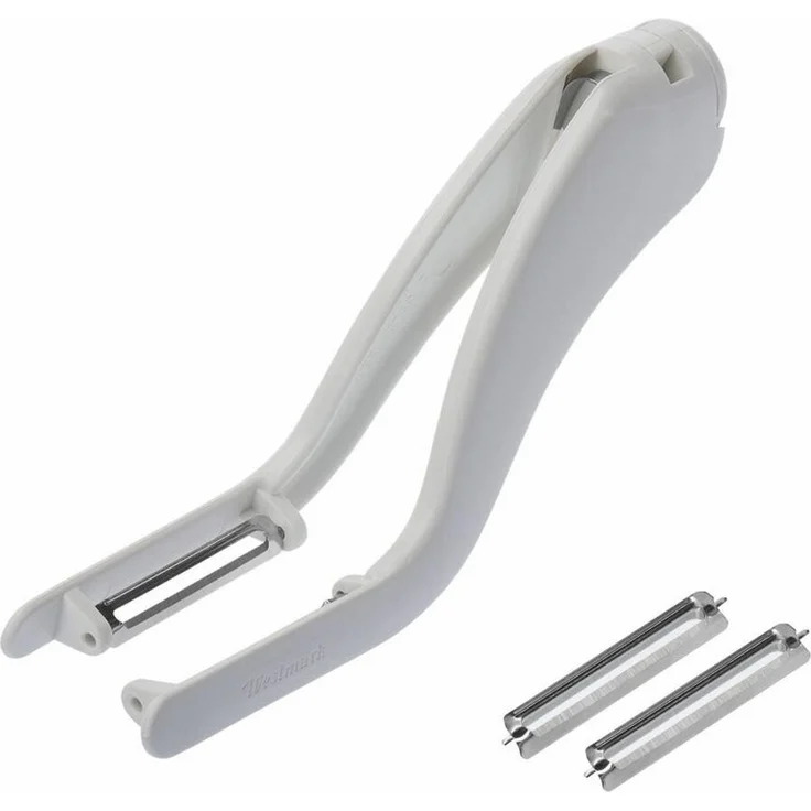 WESTMARK Sparschäler »Peel-Star KS« + 2 Ersatzklingen, Gemüse-/Doppelschäler, inkl. 2 Ersatzklingen, spülmaschinengeeignet, 5 Jahre Garantie – Bild 1