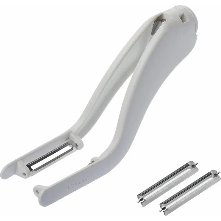 WESTMARK Sparschäler »Peel-Star KS« + 2 Ersatzklingen, Gemüse-/Doppelschäler, inkl. 2 Ersatzklingen, spülmaschinengeeignet, 5 Jahre Garantie