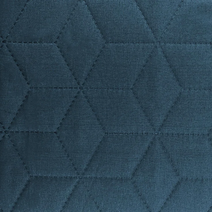 Delindo Lifestyle Tagesdecke Belford, anthrazit grau oder blau, Bettüberwurf 140x210 oder 220x240, in elegantem Hexagon-Steppdesign – Bild 3