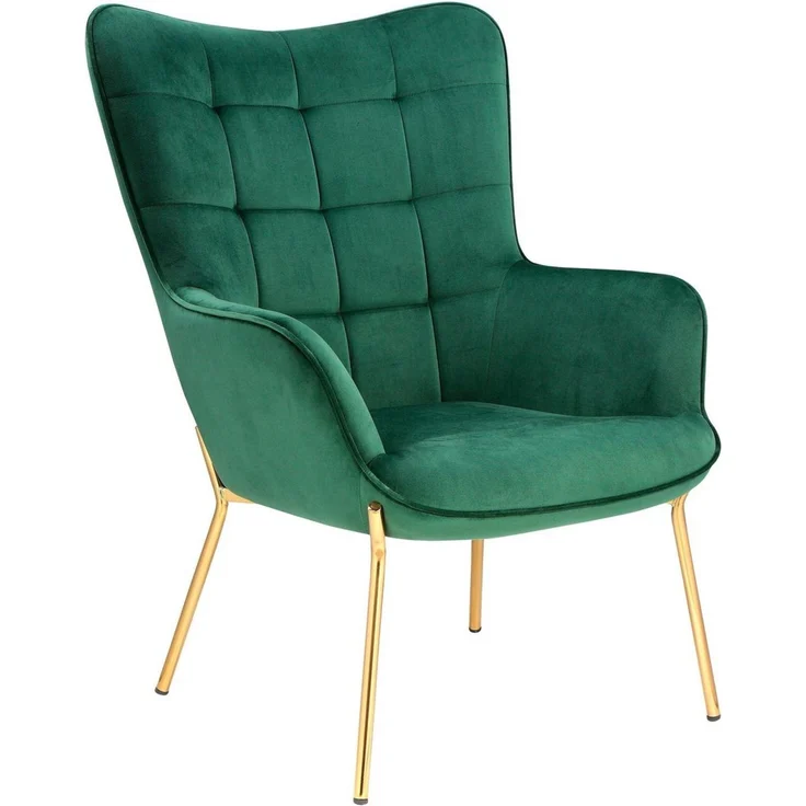 loft24 Loungesessel Bruce (1-St), Polstersessel, Sessel, Armlehnsessel, Metallgestell, Sitzhöhe 44 cm – Bild 2