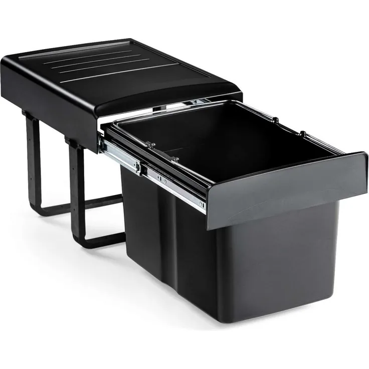 EKOTECH Abfallsammler MEGA 40 BIO mit 34 Liter Füllvolumen für 40 cm Schrankbreite