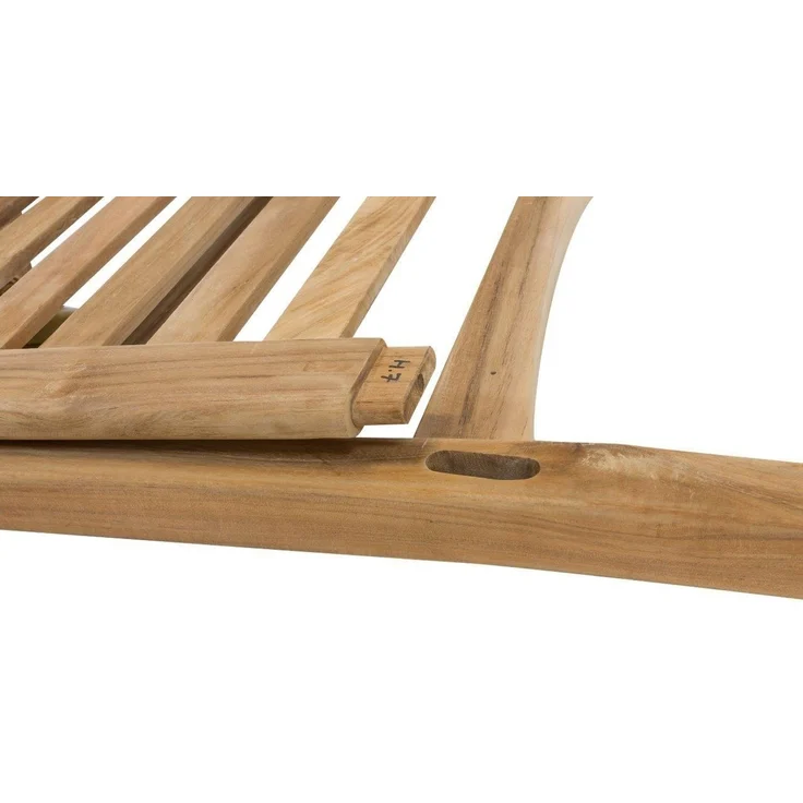 Stabile Gartenbank Picadelly 180 cm in Premium Teak mit Armlehne – Bild 5