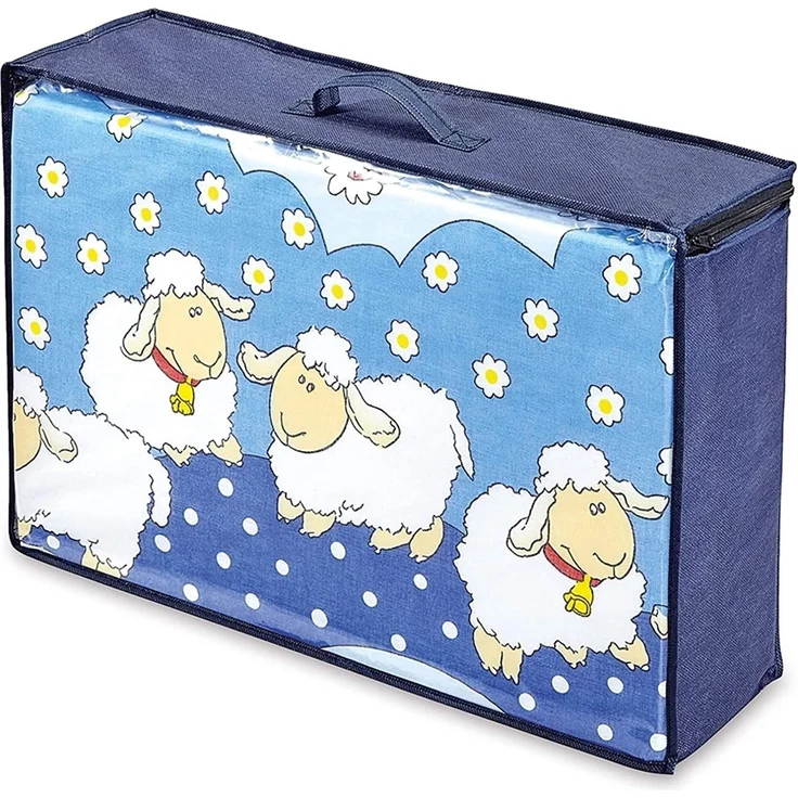 Bambini klappbare Reisebettmatratze Reisematratze 120x60 cm Schaf – Bild 8