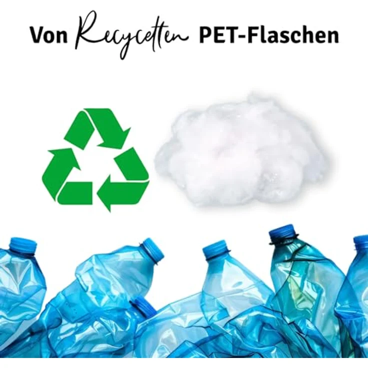 Vaessen Creative Flauschige Weiche Polyester Füllung für Plüschtiere, Kissen und Bastel-Projekte, Weiß, 500gr Verpackung kann variieren – Bild 2