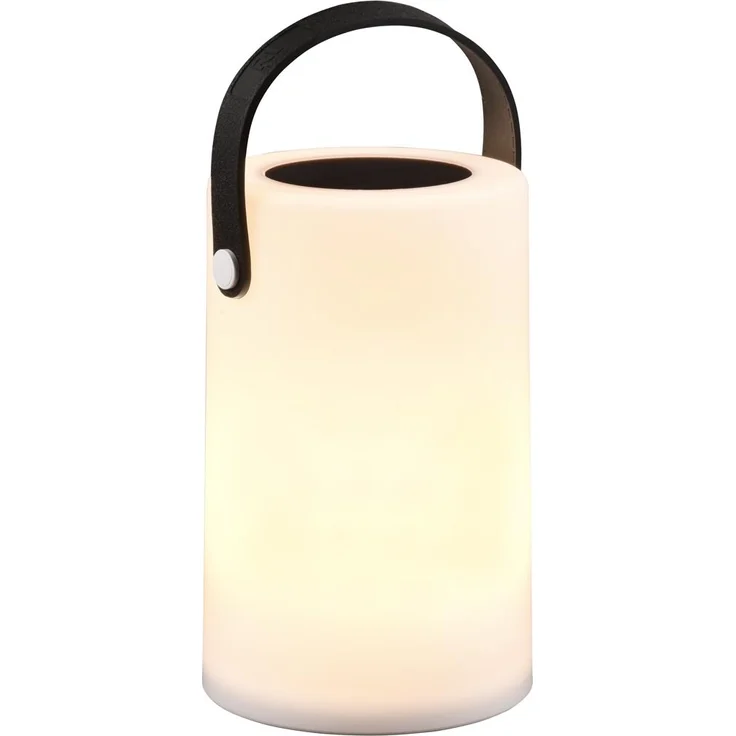 Kleine Akku Tischleuchte GARCIA RGB, Solar & USB aufladbar,Höhe 20cm – Bild 2