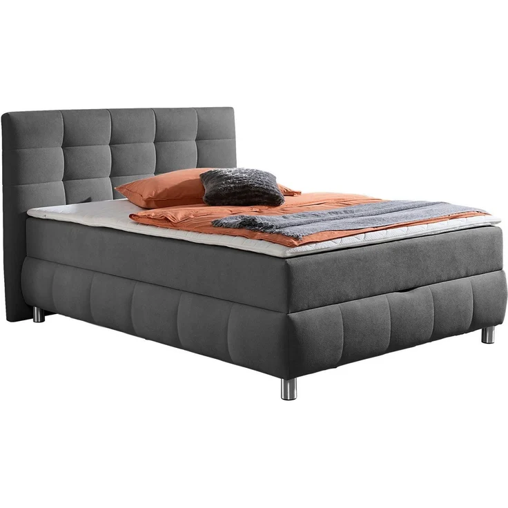Home affaire Boxbett Marvao inkl. Bettkasten und Topper, Boxbett mit Bettkasten, inkl. Topper – Bild 2