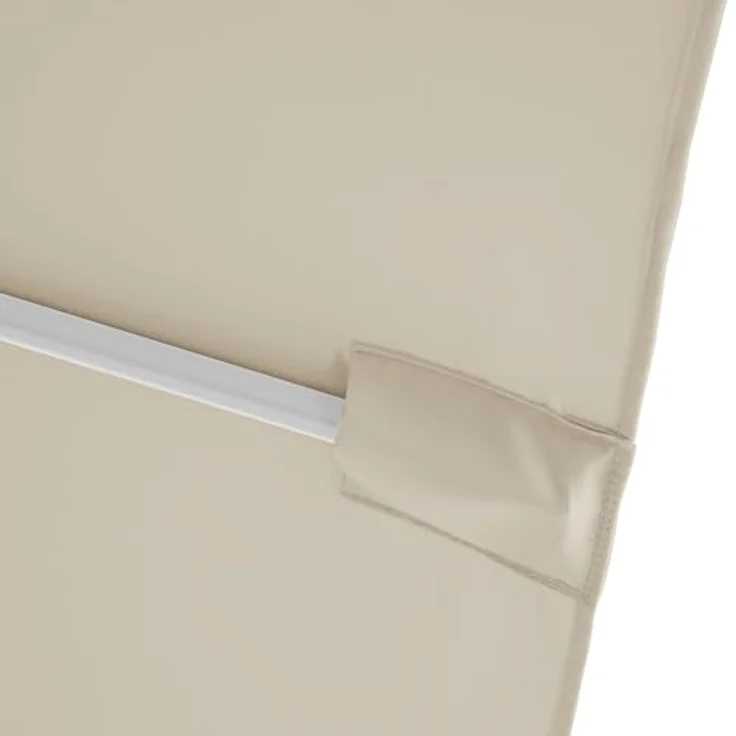 SVITA Sonnenschirm, rechteckig 200x300 cm, beige, Textil, mit Kurbelmechanismus und verstellbarem Neigungswinkel – Bild 5