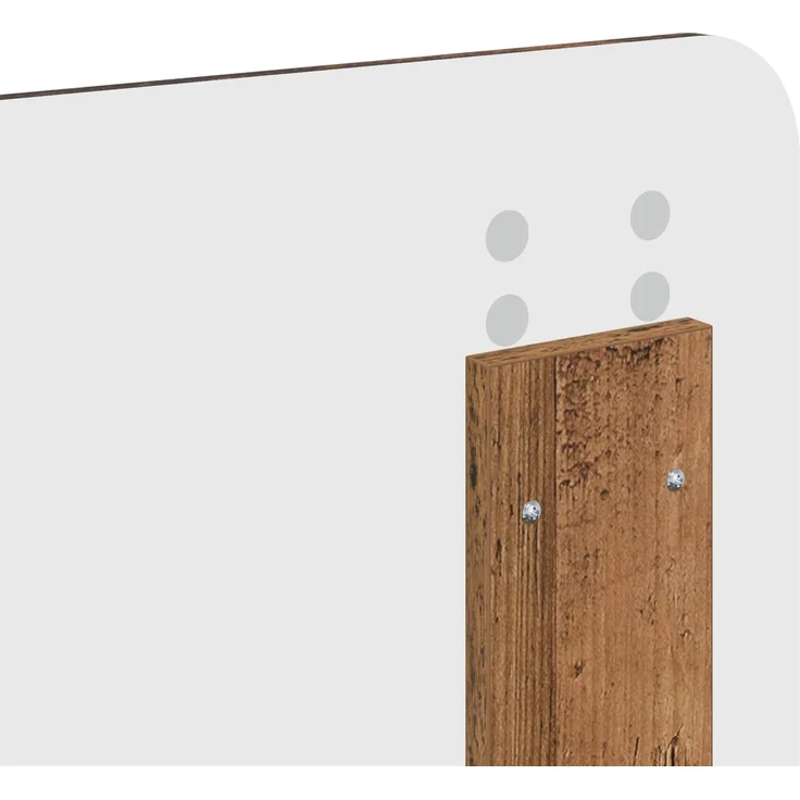 vidaXL Bettrahmen Altholz 140 x 190 cm Massives Kiefernholz 3412495 – Bild 10