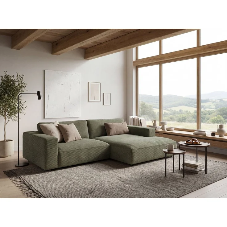 Musterring Ecksofa MR LUCIA, Charakterstarker Lounge-Komfort von Musterring, XXL-Longchair, erstklassige Kammerkissen & zeitloser Look – Bild 2