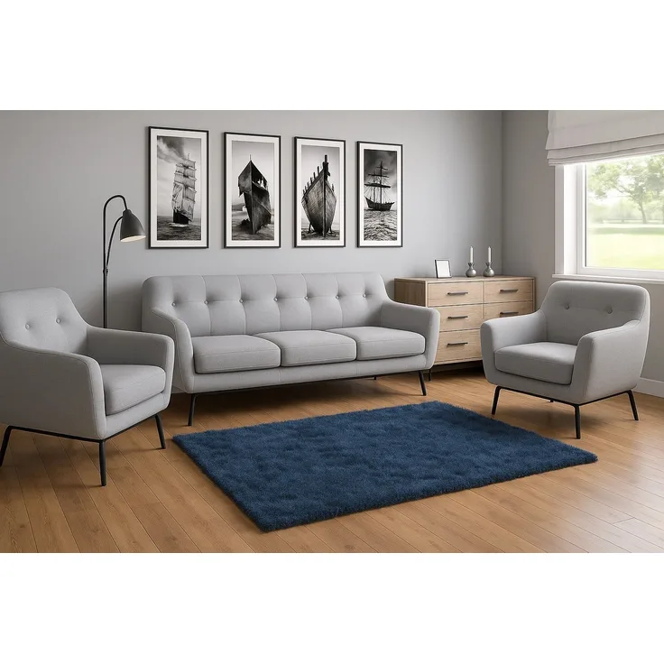 Wohnzimmer-Set BENITO 4: 3-Sitzer Sofa + 2 Sessel