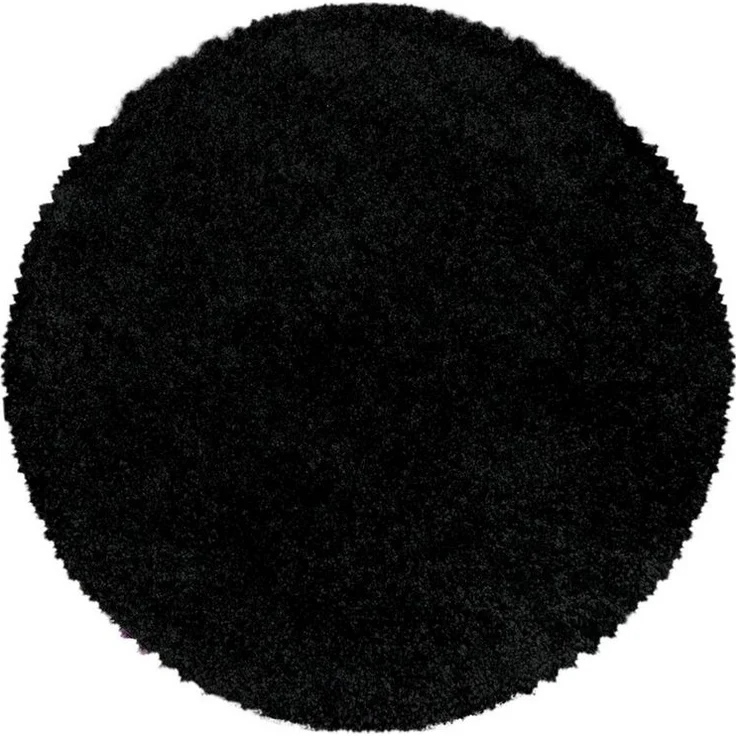 Teppium Teppich Unicolor - Einfarbig, Rechteckig, Höhe: 30 mm, Einfarbig Shaggy Teppich Wohnzimmer Langflor versch. farben und größen – Bild 1