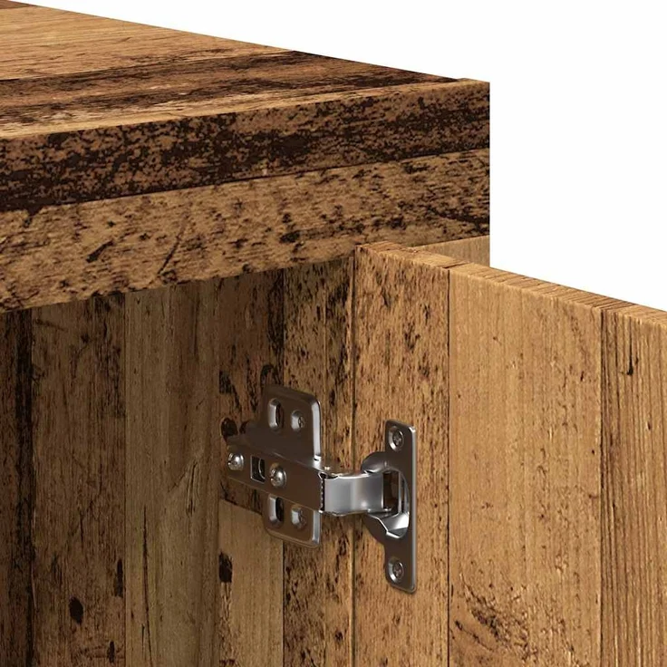vidaXL Sideboard Altholz-Optik 80x40x75 cm Holzwerkstoff 856862 – Bild 7