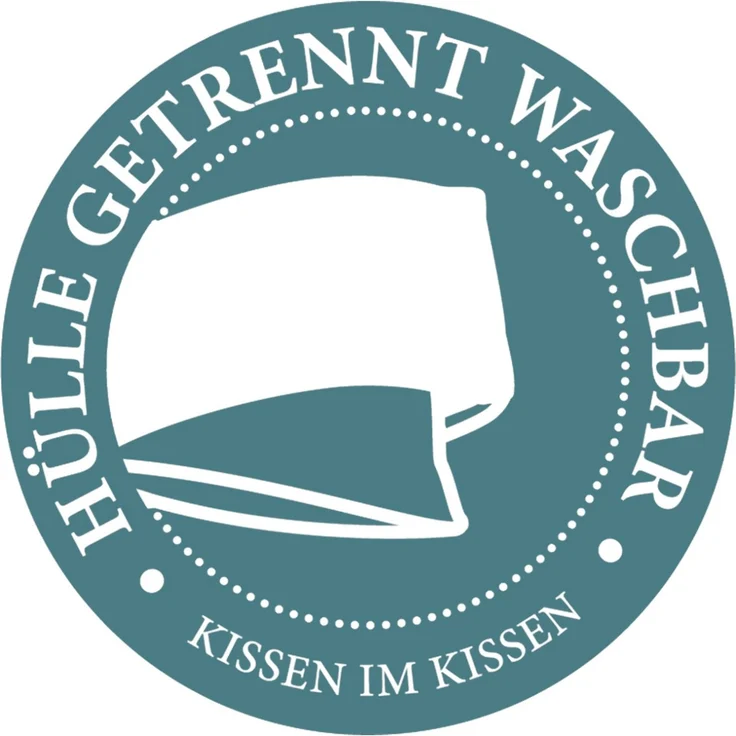 Paradies Kissen Softy Duett Plus Bio 80x80 cm – Bild 8