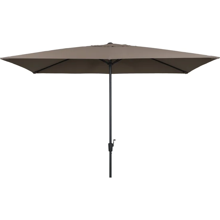 TrendLine Sonnenschirm Lagos taupe 200x300 cm – Bild 1
