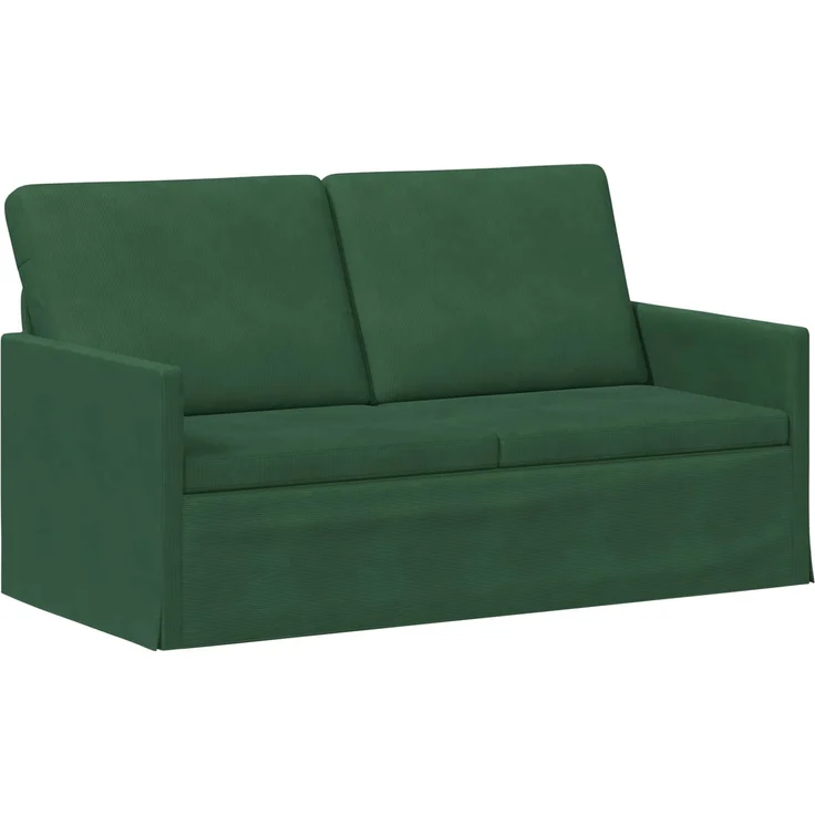 vidaXL Sofa-Set 2 pcs Dschungelgrün Cordstoff 3433252 – Bild 3