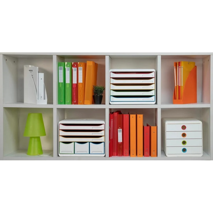 Exacompta Schubladenbox BIG-BOX PLUS 309913D 5 Schübe harlekin/weiß – Bild 2