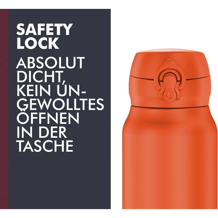 Thermos Isoliertrinkflasche Ultralight glowing orange mat 0,50l – Bild 4