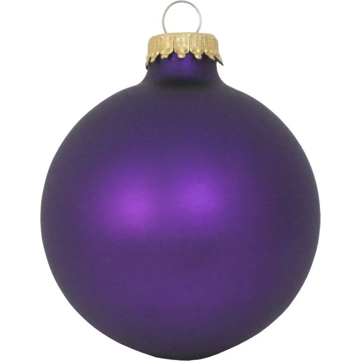 Krebs Glas Lauscha Weihnachtsbaumkugel CBK83309, Weihnachtsdeko, Christbaumschmuck, Christbaumkugeln Glas (8 St)