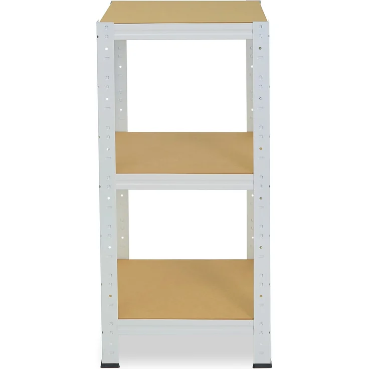 shelfplaza HOME 100x60x60 cm Schwerlastregal in weiß mit 3 Böden und 175 kg Traglast pro Boden – Bild 4