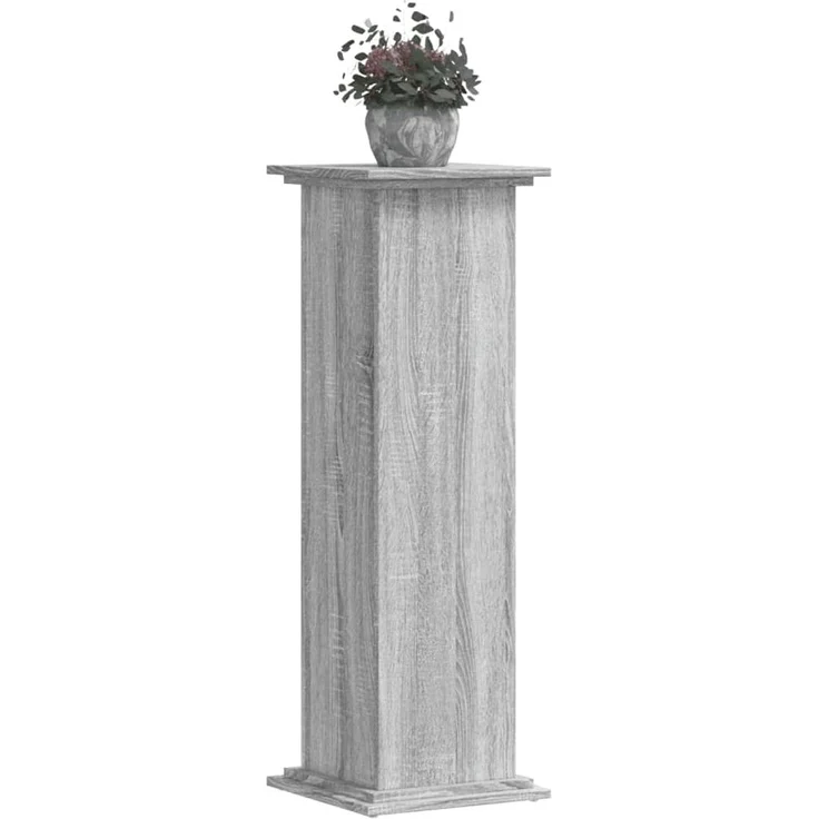 vidaXL Pflanzenständer Grau Sonoma 33x33x100 cm Holzwerkstoff 852983 – Bild 2