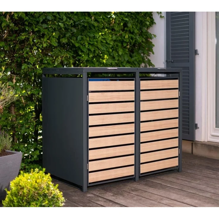 Westmann Metall Mülltonnenbox Lacina | 2x240 L | – Bild 6