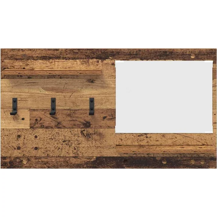 vidaXL Wandmontierter nachttisch Altholz 90 x 10 x 50 cm Holzwerkstoff 874521 – Bild 5