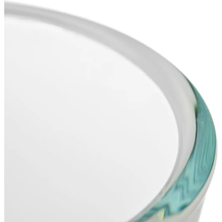 LEONARDO HOME Bloom, geschwungene konische Glasvase, elegante weiße Lackierung, 21 cm, 1,5l – Bild 2